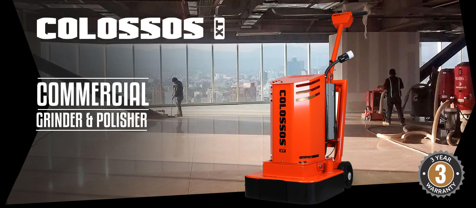 Colossos XT Commercial Grinder & Polisher