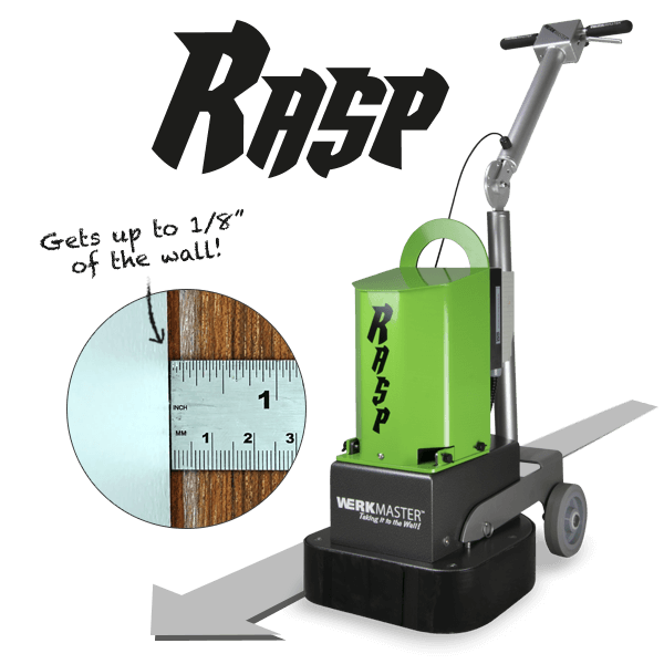 WerkMaster Rasp Get's up to 1/8