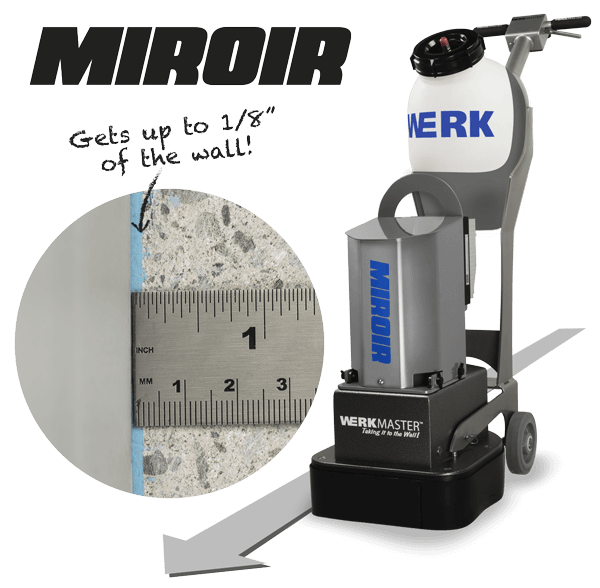 WerkMaster Miroir can edge up to 1/8