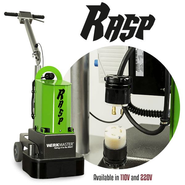 RASP Available in 110V and 220V Models